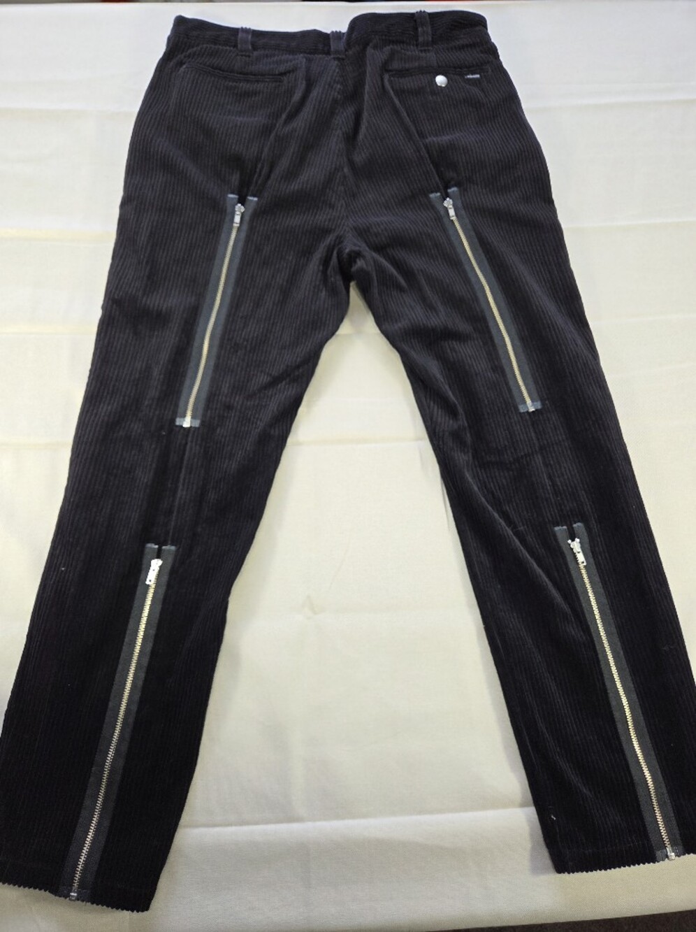 Supreme FW20 Corduroy Flight Pant Black 4 Zip Wide Wale Size 34